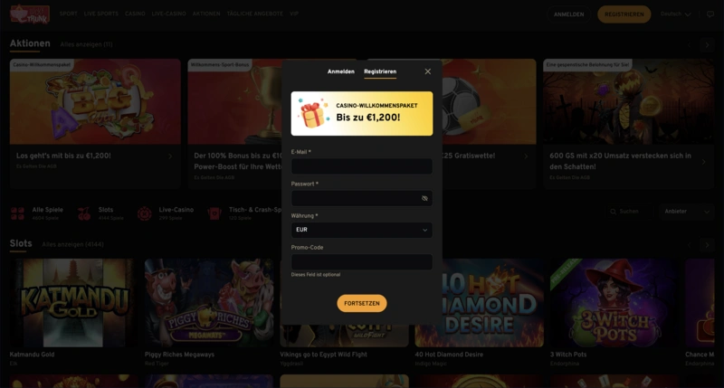 Lucky Trunk Login Lucky Trunk Login